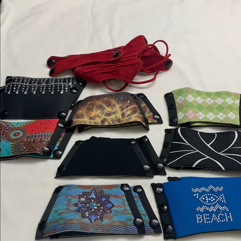 Lexees  Snap on Straps for Sandals 9 pairs Every Occasion